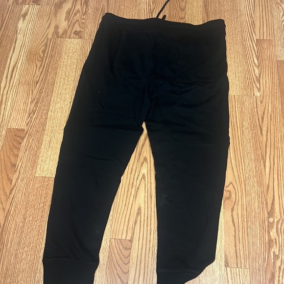 Stylish black joggers with faux zippers - Picture 5 of 5